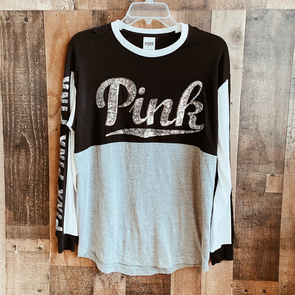 Pink VS Long Sleeve Tee